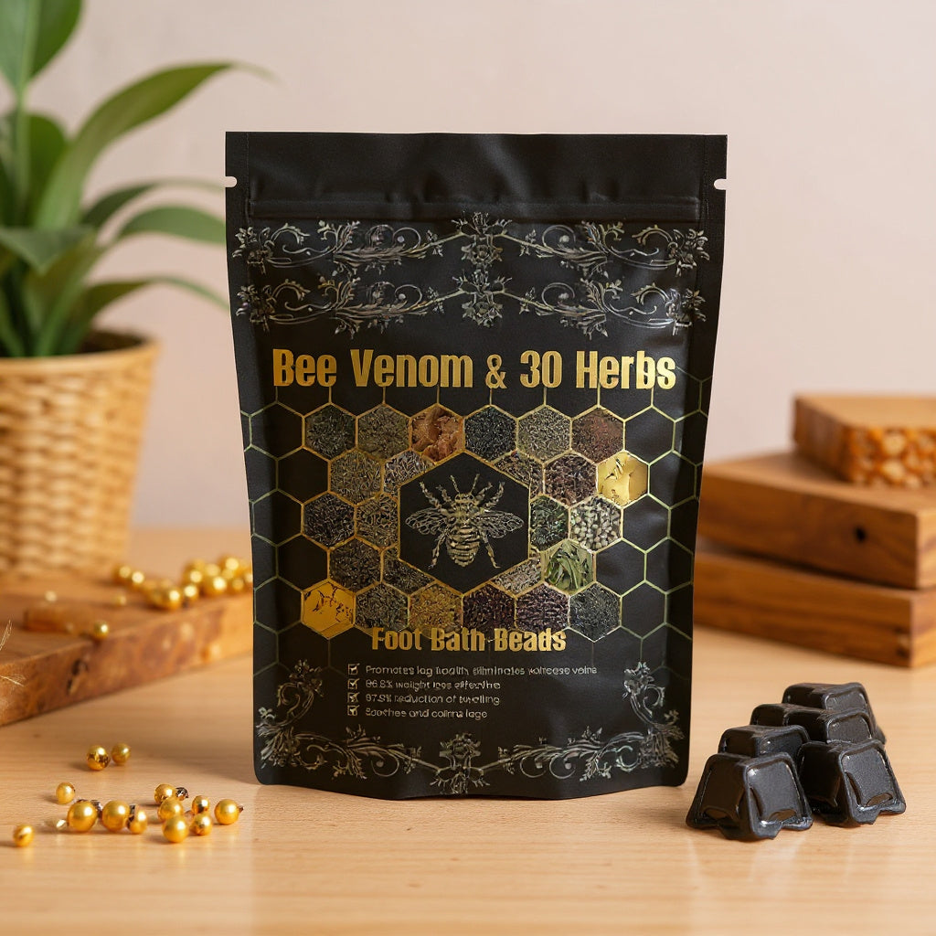 Bee Venom & 30 Herbs — Firming Foot Bath Beads